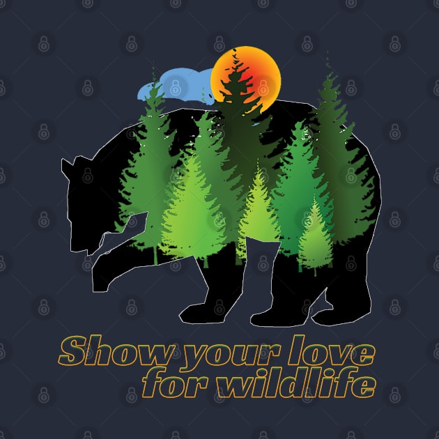 Show your love for wildlife by TeeText