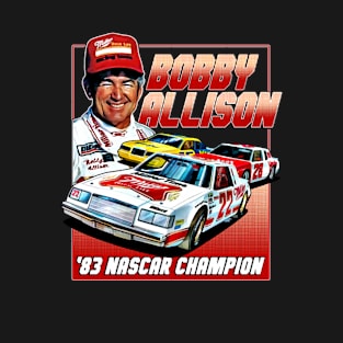 Bobby Allison 83 Champion T-Shirt