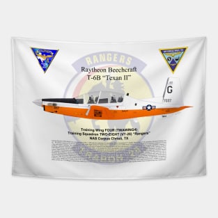 T-6B Texan II Poster VT-28 large logo Tapestry