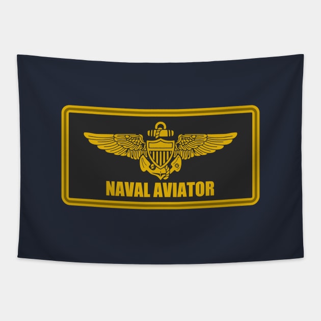 Naval Aviator Wings Tapestry by TCP