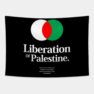 Liberation Of Palestine Tapestry