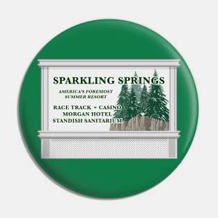 Sparkling Springs Pin