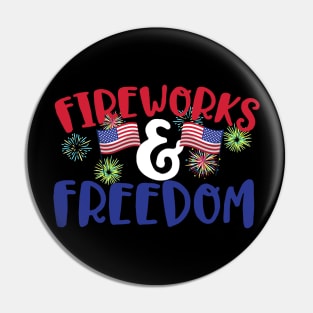 Fireworks & Freedom Pin