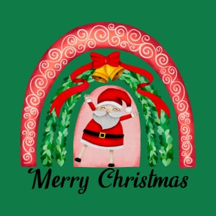 Merry Christmas Jolly Santa T-Shirt