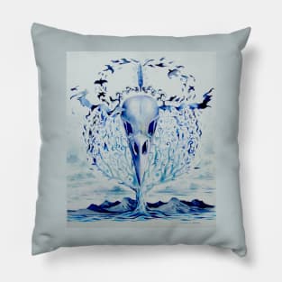 Raven & the Tree of Life Pillow