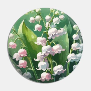 Lily of The Valley Pin