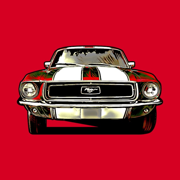 Classic Ford Mustang by Cre8tiveSpirit