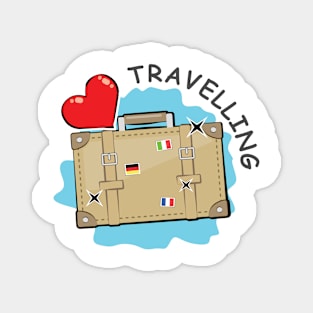 Love Travelling Magnet