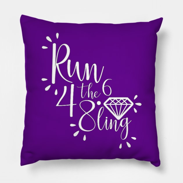 Running Dopey for the Bling Pillow by magicallymainstreet