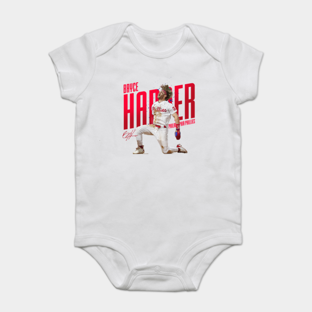 Bryce Harper Kids Baby Romper Philadelphia Baseball Bryce 