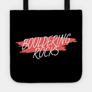 Bouldering rocks Tote