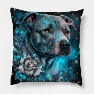 Story Pit Bull Pillow