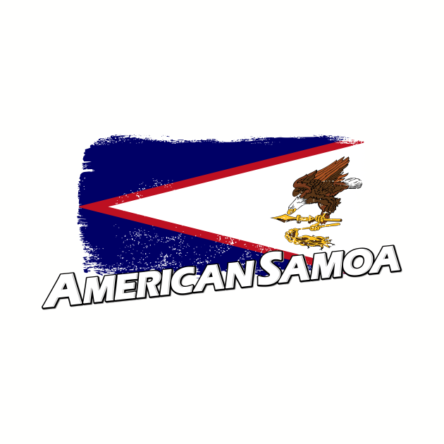 American Samoa flag by PVVD