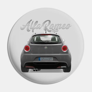 ALFA ROMEO Mito white back Pin