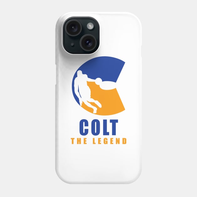 Colt Custom Player Basketball Your Name The Legend Phone Case by Baseball Your Name