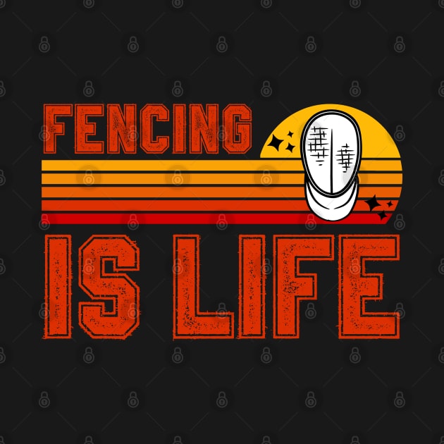 Fencing Is Life by footballomatic