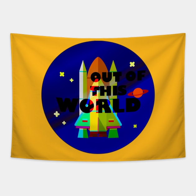 Out of this world Tapestry by xxtinastudio