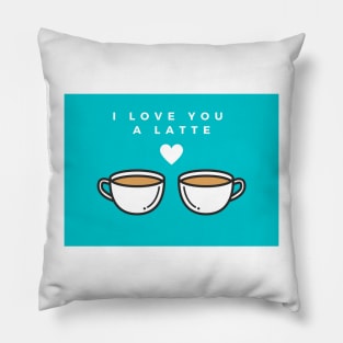 I Love You a Latte Pillow