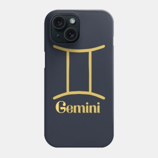 Gemini Zodiac Phone Case