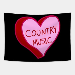 Country Music Lover Tapestry