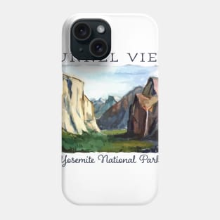 Tunnel View - Yosemite National Park Phone Case