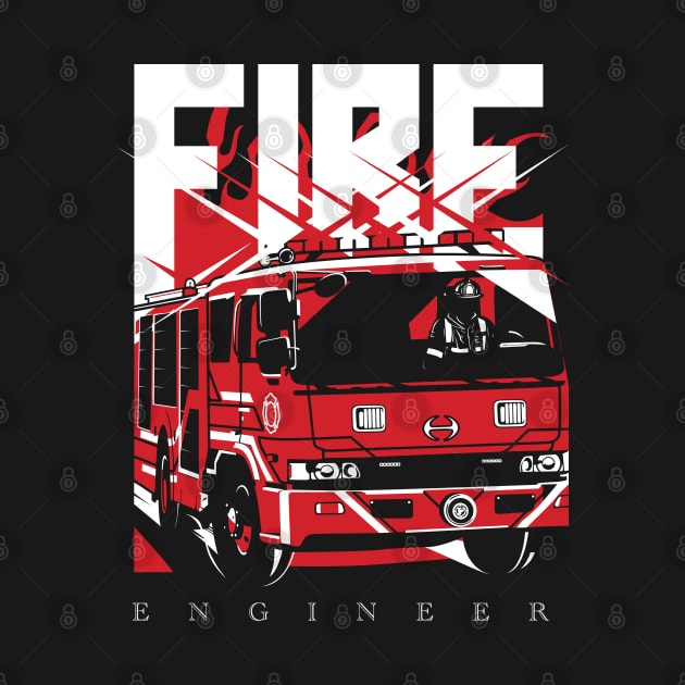 Fire Set No. 3 - Engineer by The Fire Place