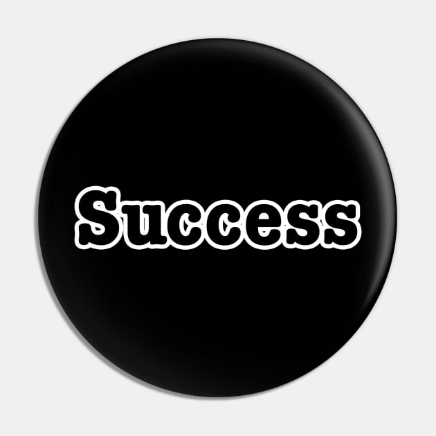 Success Pin by lenn