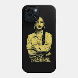 YELLOW SADE ADU80s vintage Phone Case