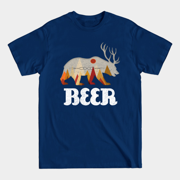 Disover BEAR DEER FUNNY BEER - Bear Deer Funny Beer - T-Shirt