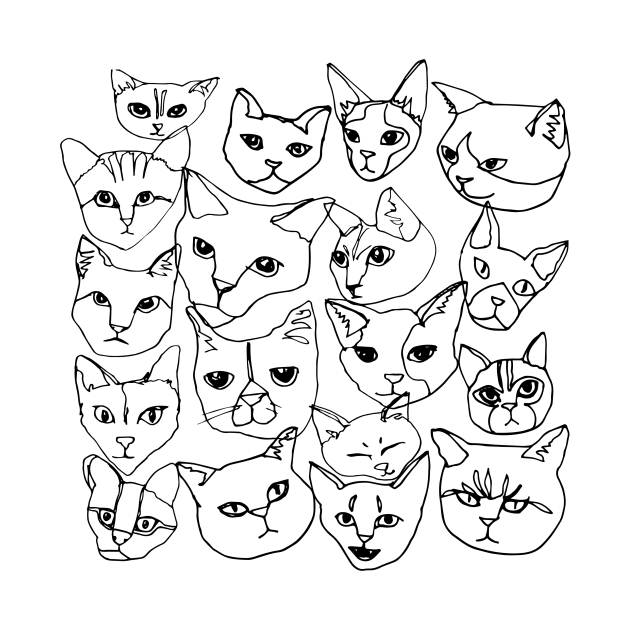 Cats! (Black Ink) by BigBridgeStudios