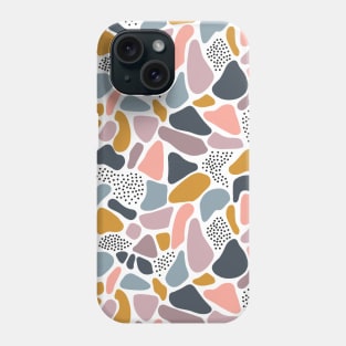 Mosaic Tiles Pink Blue Gold Purple Phone Case