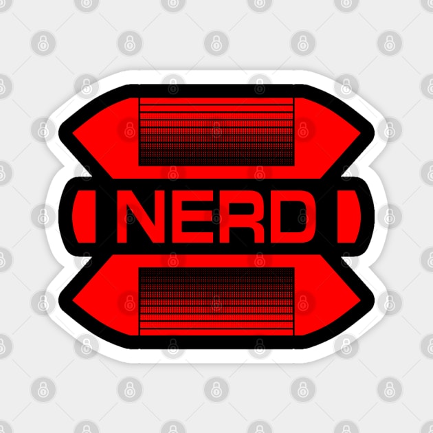 NERD ALERT! Magnet by Ihlecreations