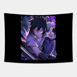 SASUKE UCHIHA MERCH VTG Tapestry