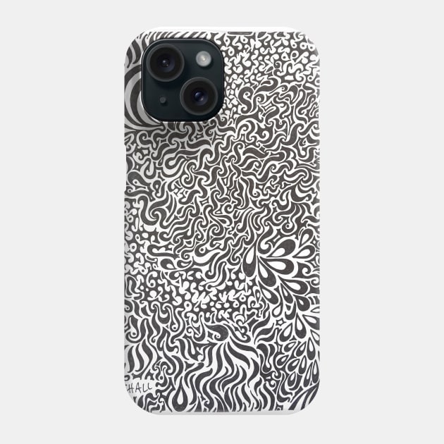 Augmented Zebra Phone Case by Barschall