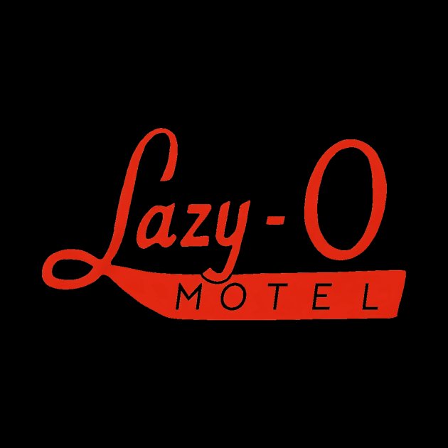 Lazy-O Motel Lazy O Vintage Retro by Ghost Of A Chance 