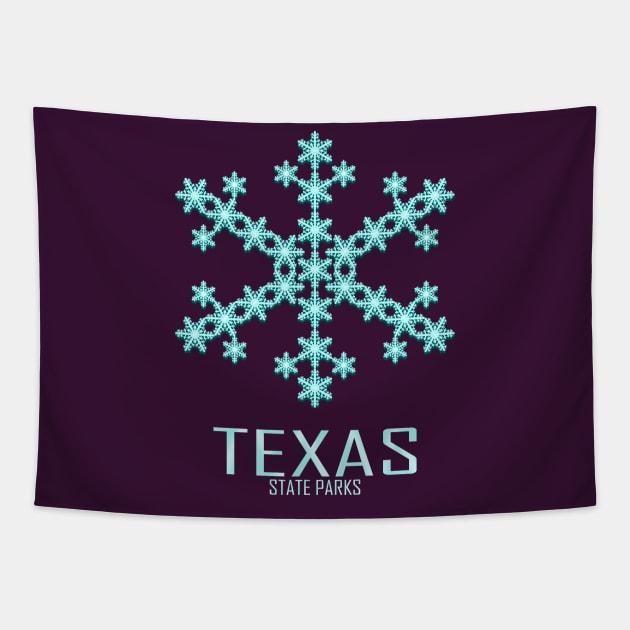 Texas State Parks Tapestry by MoMido