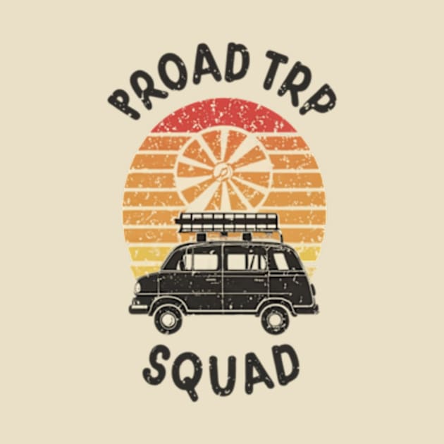 Road Trip Squad by TshirtMA