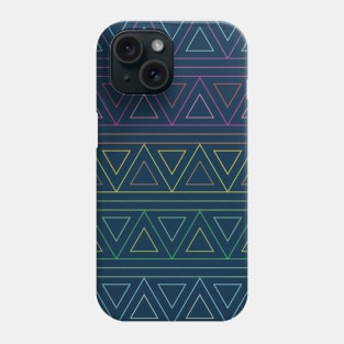 Rainbow Triangles Patterns Phone Case