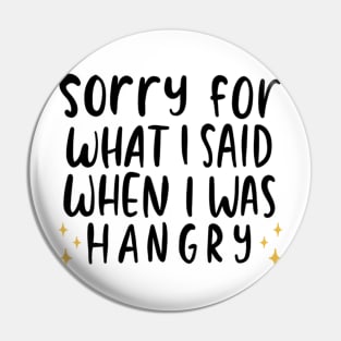 hangry Pin