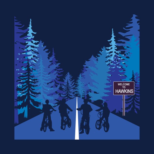 Stranger Bikes by Gothenburg Print