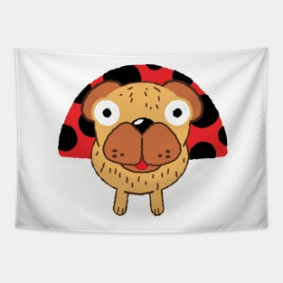 Ladypug Ladybug Tapestry