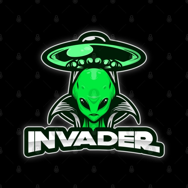 Alien Invader by Wolf Clothing Co