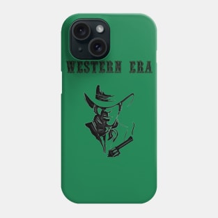 Western Era - Cowboy with Revolver Phone Case