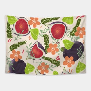 Figs & Flowers Tapestry