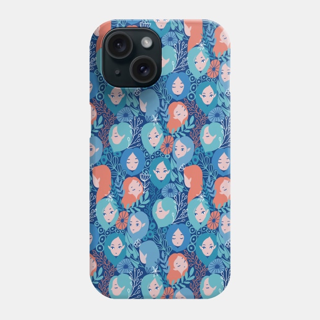 Ladies and plants Phone Case by kostolom3000