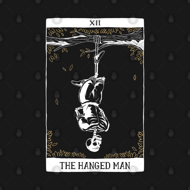 Tarot Card - The Hanged Man - Occult Gothic Halloween by swissles