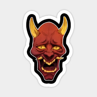 hannya mask Magnet