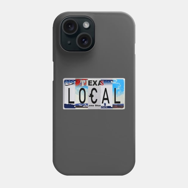 Texas Local License Plates Phone Case by stermitkermit