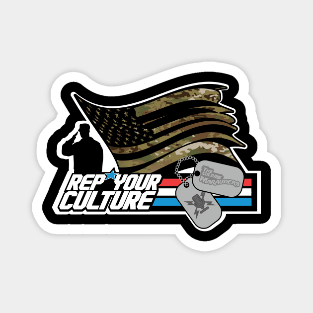 The Rep Your Culture Line: Yo Joe Magnet by The Culture Marauders