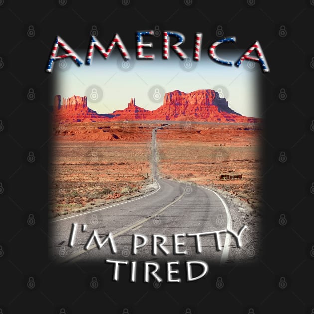 America - Arizona - road to Monument Valley by TouristMerch